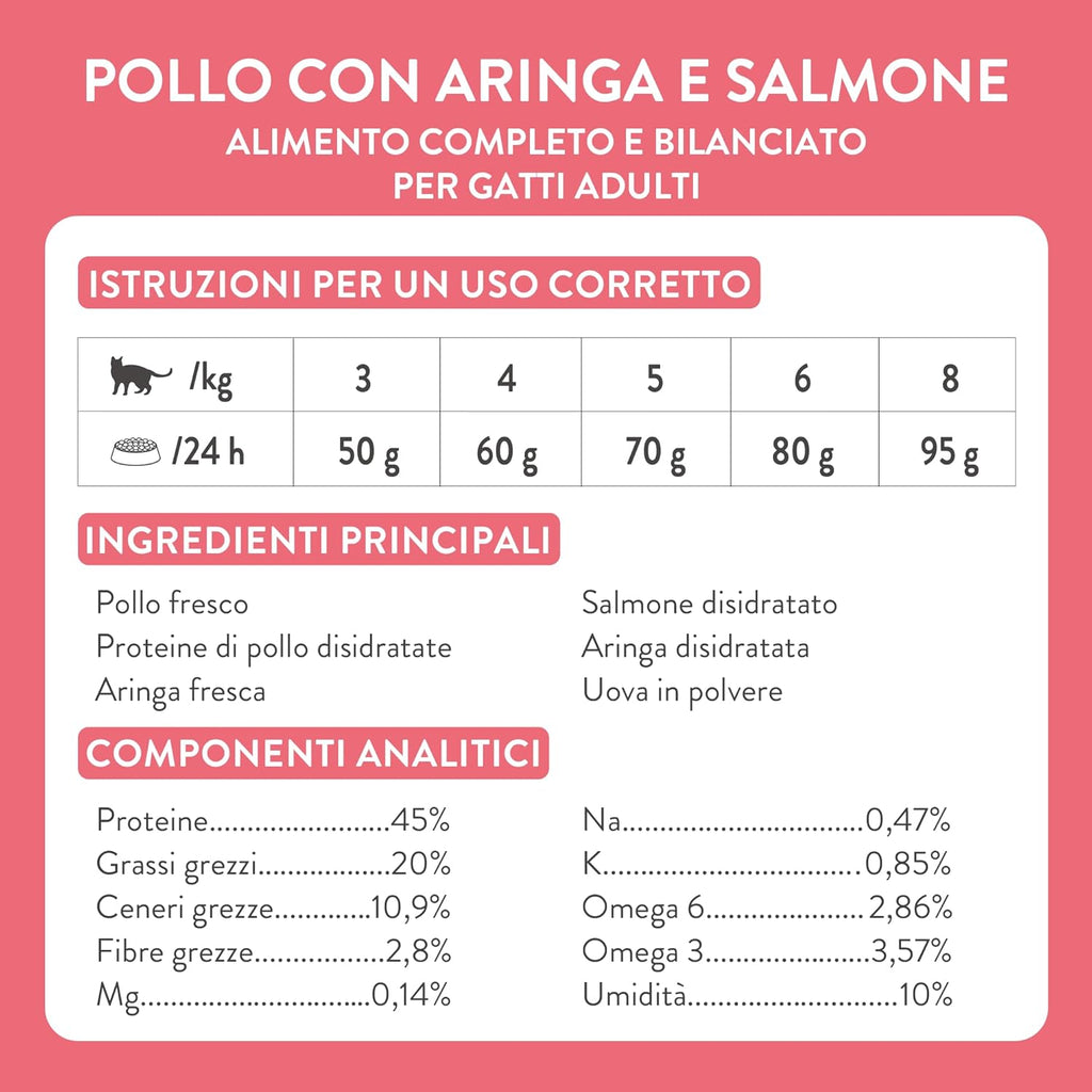 Schesir - Born Carnivore Adult Cat Food - Chicken & Herring