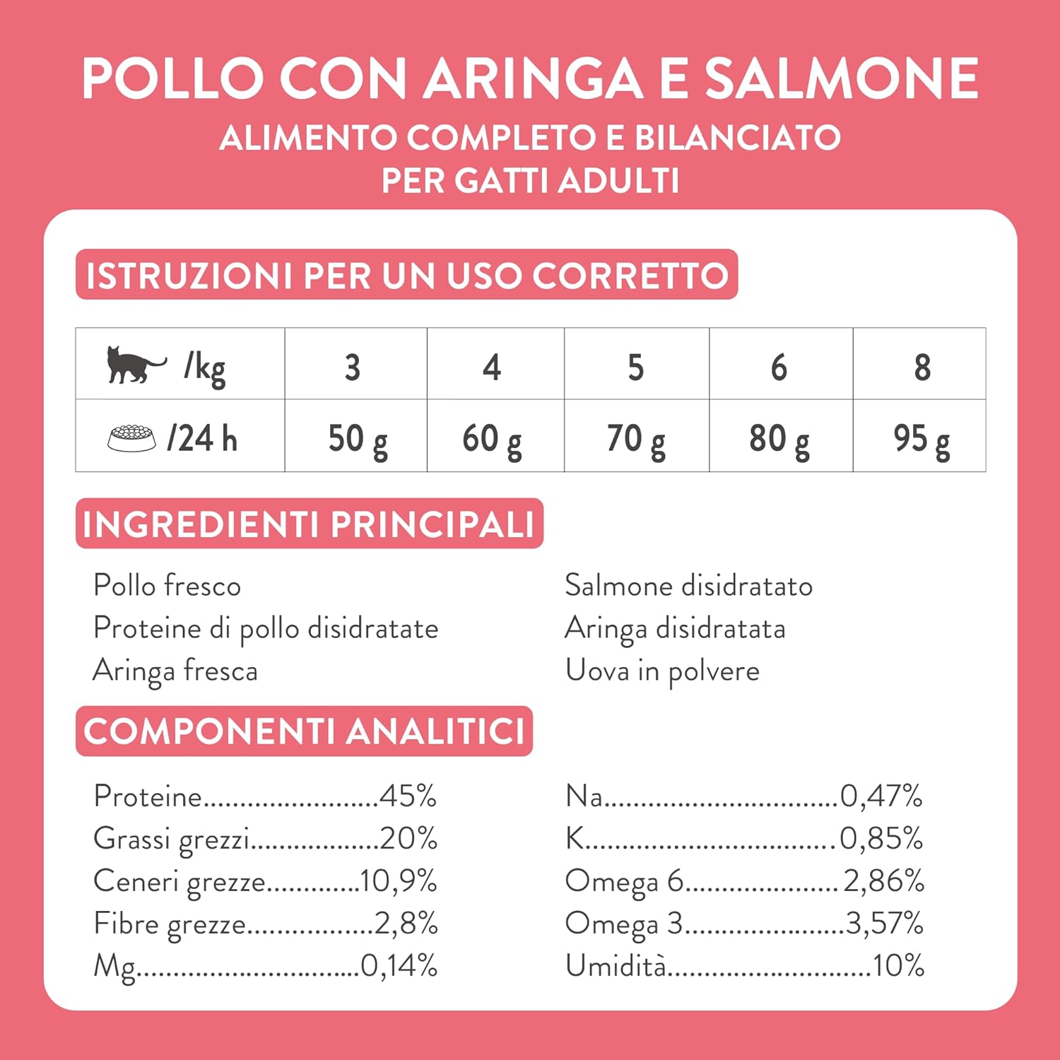 Schesir - Born Carnivore Adult Cat Food - Chicken & Herring