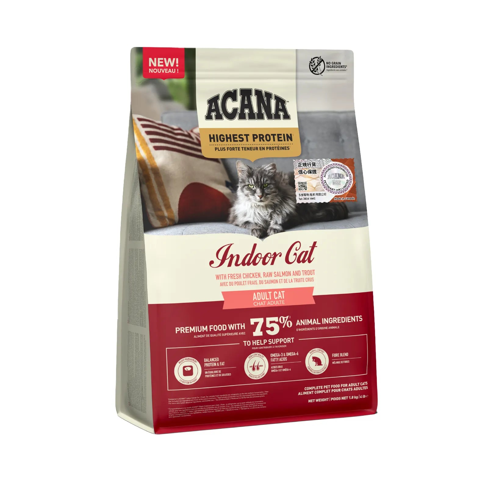 Acana - Highest Protein Indoor Cat Food