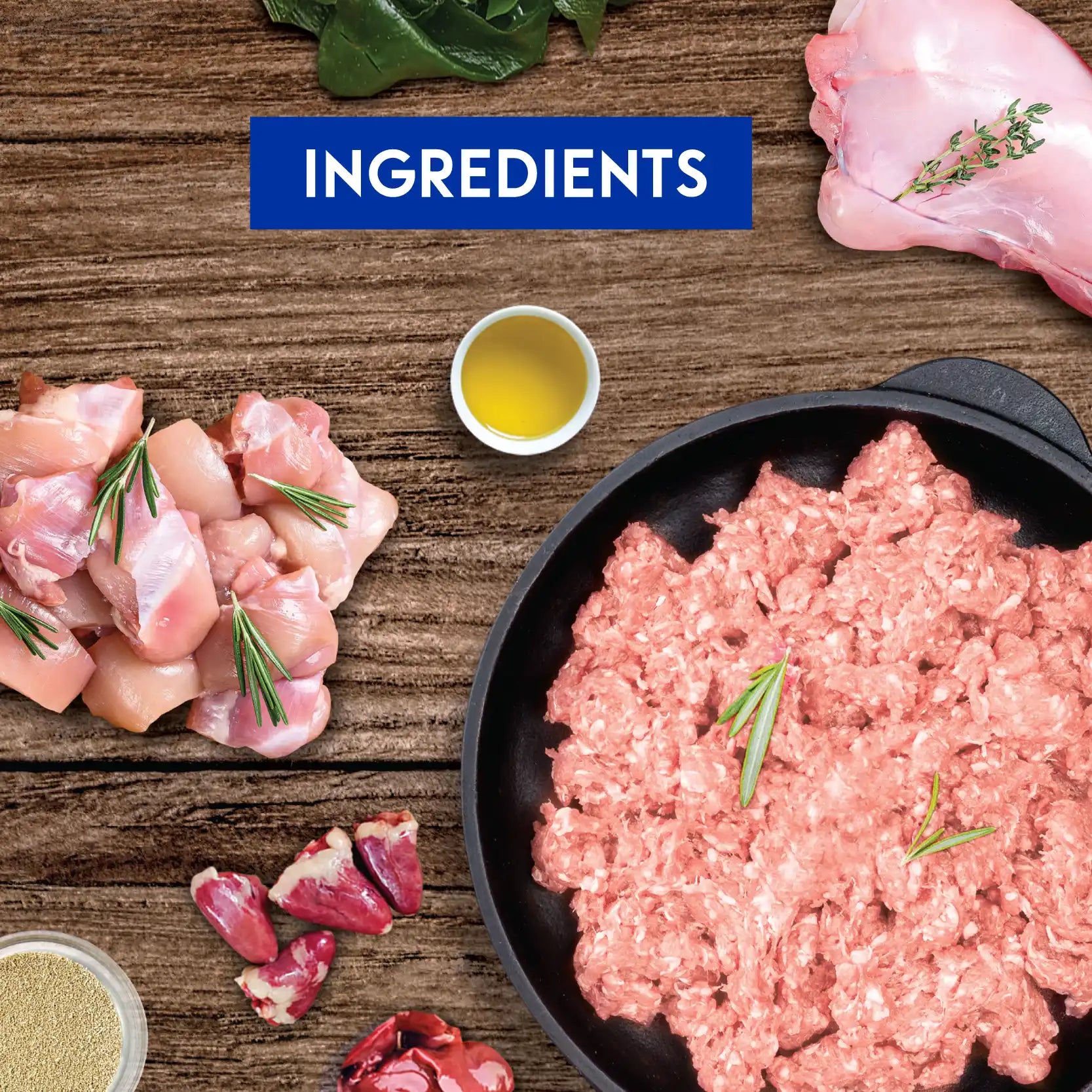 Animalkind Wellness+ Cat Food - Rabbit & Chicken Freeze-Dried Raw