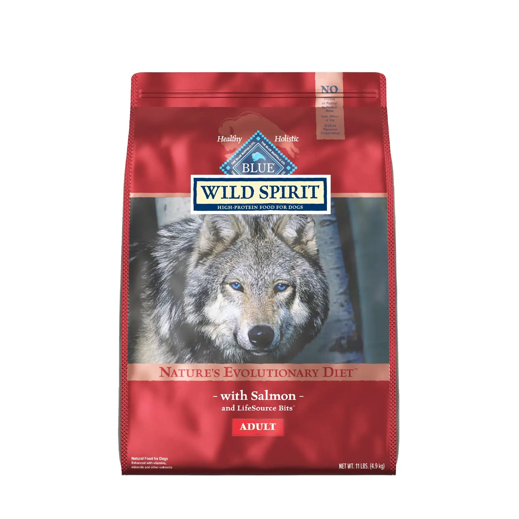 Blue Buffalo Grain-Free Dog Food - WILD Spirit Adult Salmon Recipe