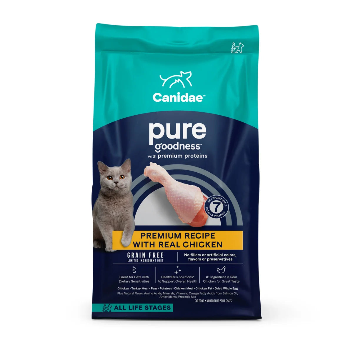 Canidae PURE Grain Free Dry Cat Food - Chicken