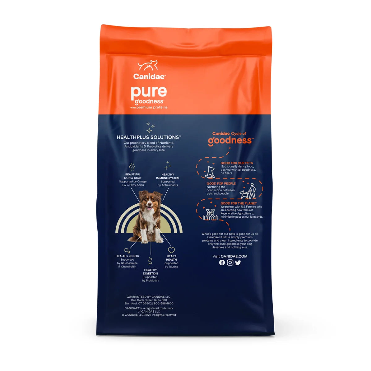 Canidae PURE Grain Free Dry Dog Food - Duck & Sweet Potato