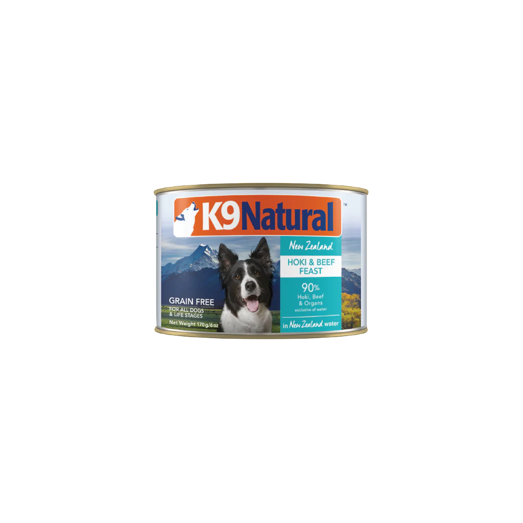 K9 Natural Canned Dog Food - Hoki & Beef Feast