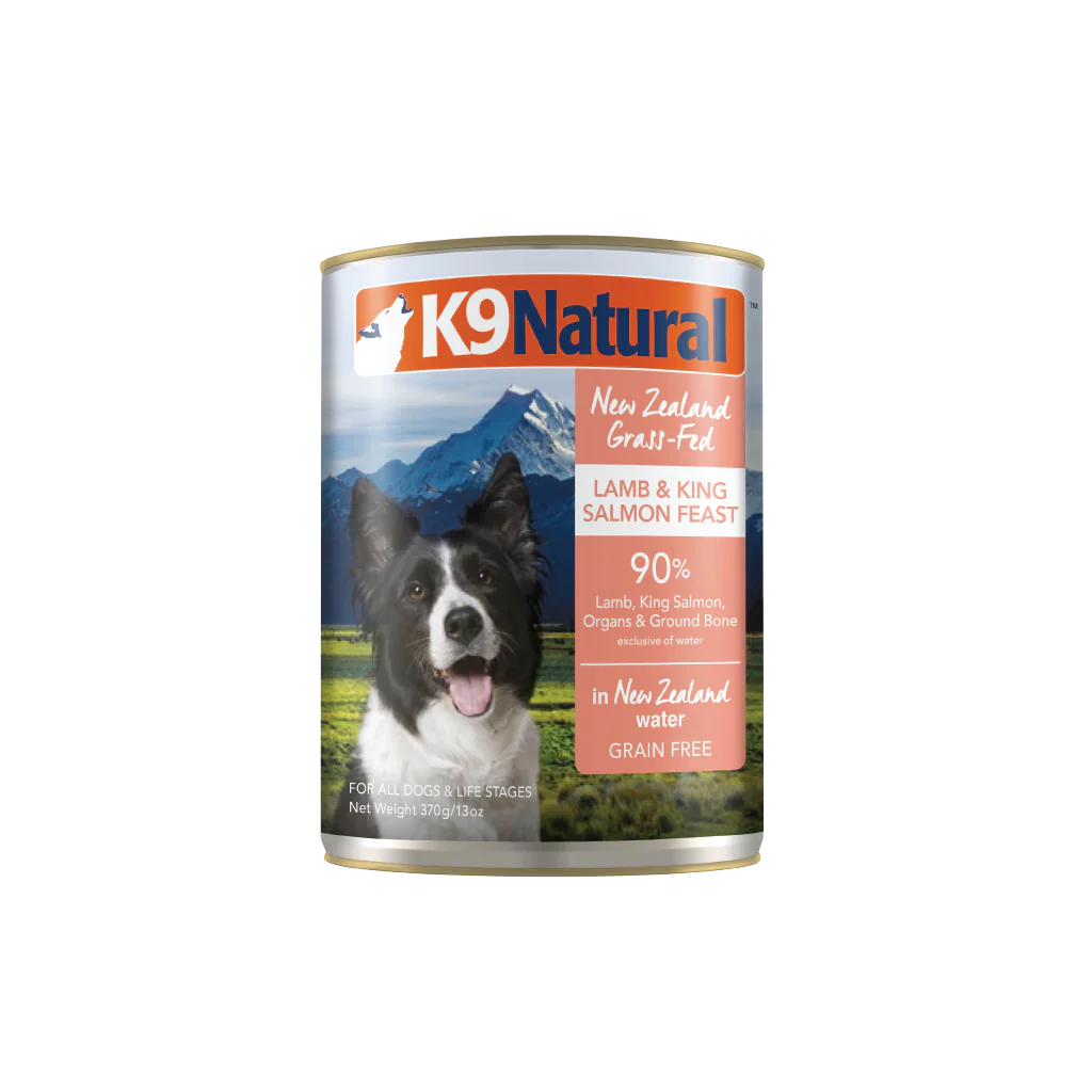 K9 Natural Canned Dog Food - Lamb & King Salmon Feast
