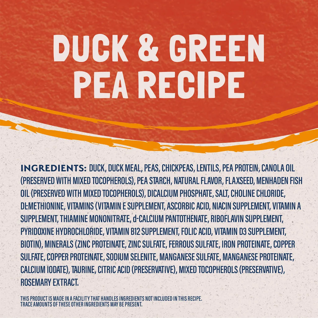 Natural Balance - Grain Free Duck & Green Pea Recipe for Cats