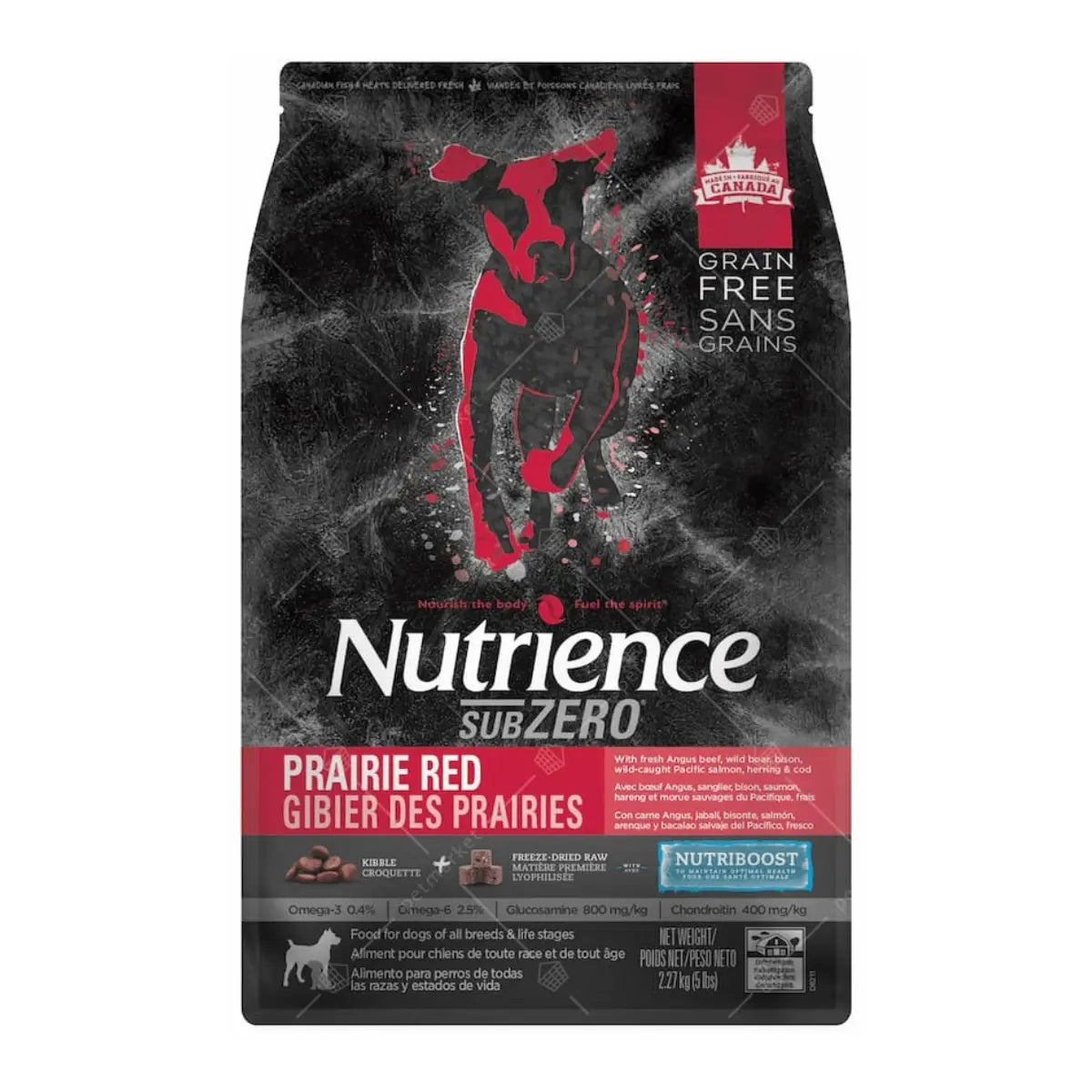 Nutrience - SubZero High Protein Dog Dry Food - Prairie Red Formula