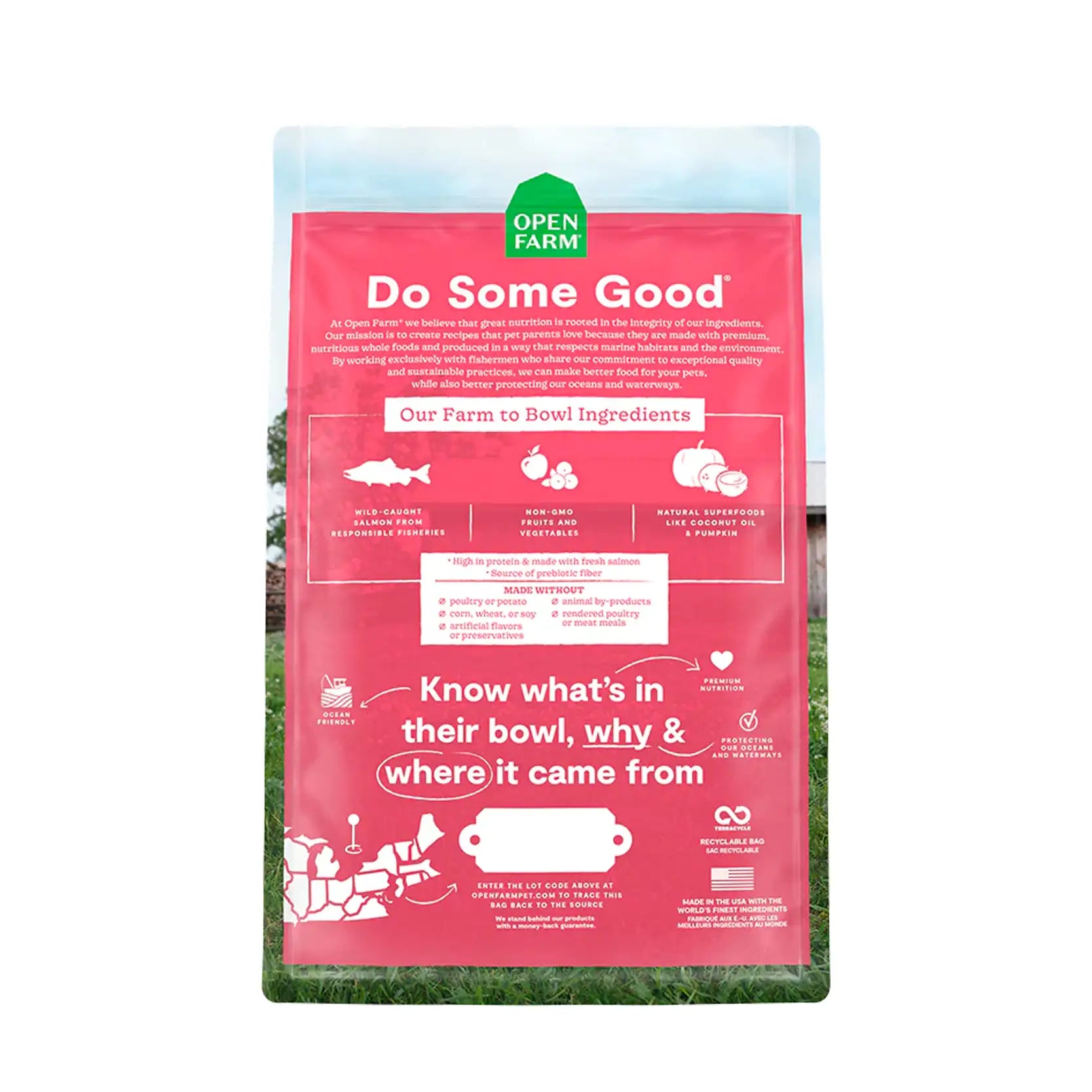 Open Farm Grain Free Cat Food Wild-Caught Salmon Recipe