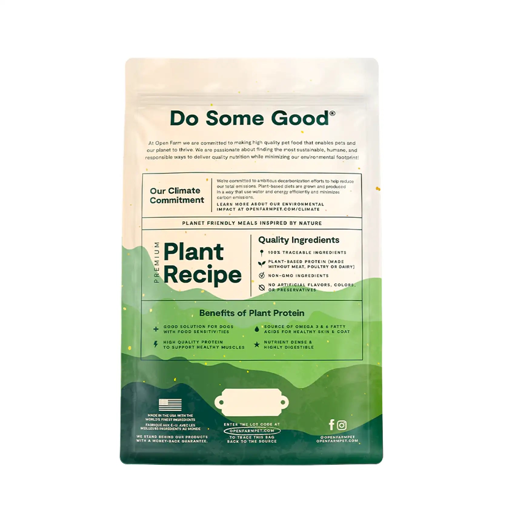 Open Farm Kind Earth Premium Plant Kibble Recipe Dog Food