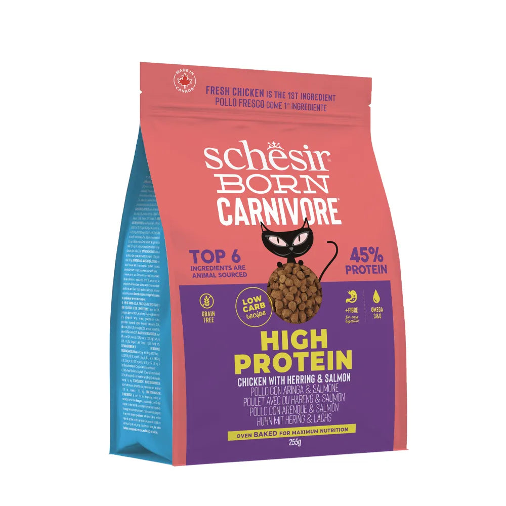 Schesir - Born Carnivore Adult Cat Food - Chicken & Herring