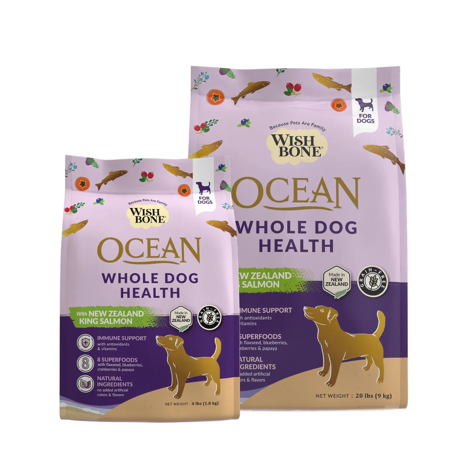 Wishbone - Ocean - New Zealand King Salmon Dry Dog Food