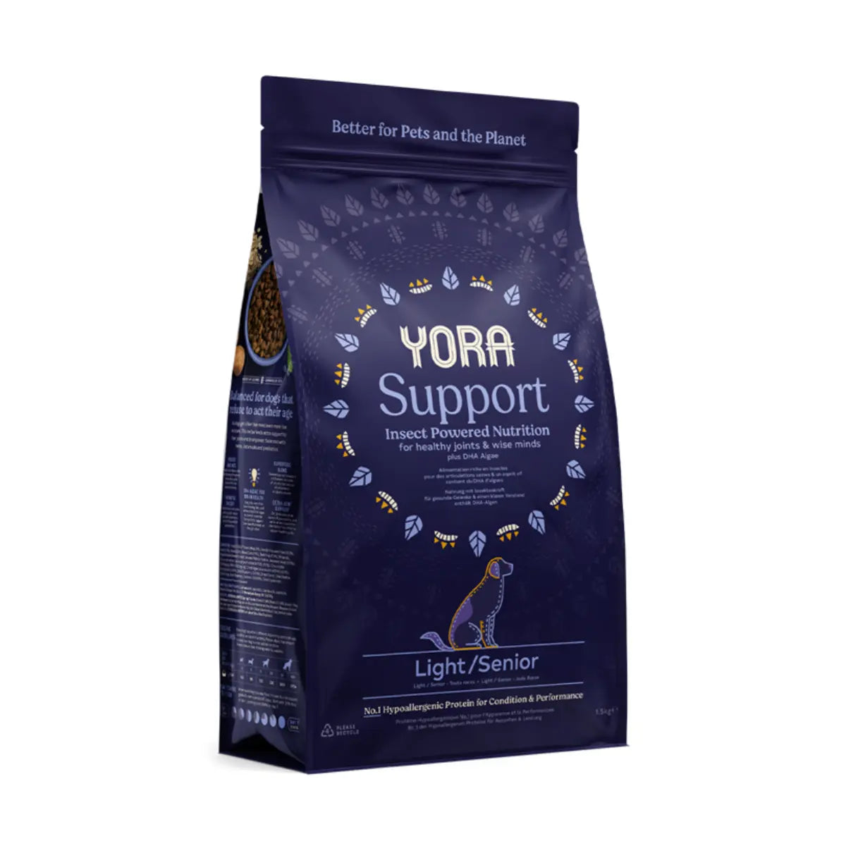 Yora - Complete Insect Based Light/Senior Dog Food